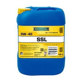 Моторное масло RAVENOL Super Synthetik Oel SSL SAE 0W-40 (10л)