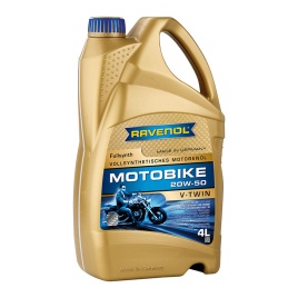 Моторное масло RAVENOL Motobike V-Twin SAE 20W-50 Fullsynth (4л)