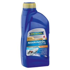 Моторное масло RAVENOL Marineoil PETROL SAE 25W-40 synthetic (1л)