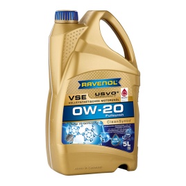 Моторное масло RAVENOL VSE SAE 0W-20 (5л)