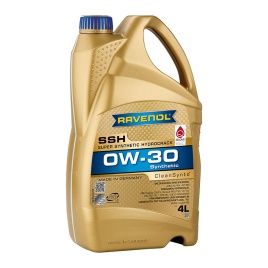 Моторное масло RAVENOL Super Synthetic Hydrocrack SSH SAE 0W-30 (4л)