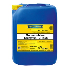 Масло для 2-Такт снегоходов RAVENOL Snowmobiles Teilsynth. 2-Takt (20л)