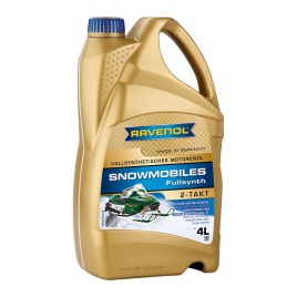 Масло для 2-Такт снегоходов RAVENOL Snowmobiles Fullsynth. 2-Takt (4л)