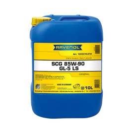 Трансмиссионное масло RAVENOL SCG Super Construction Gear 85W-90 GL-5 LS (10л)