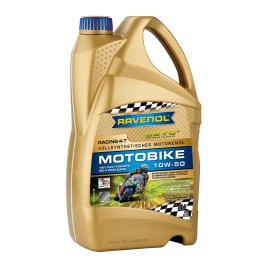 Моторное масло RAVENOL Racing 4-T Motobike SAE 10W-50 (4л)