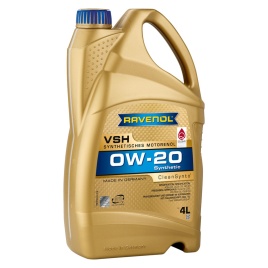 Моторное масло RAVENOL VSH SAE 0W-20 (4л)