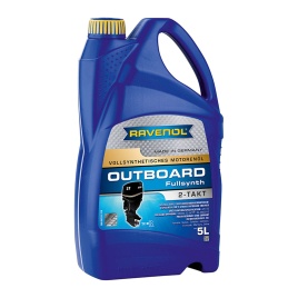 Моторное масло для 2Т лод.моторов RAVENOL Outboardoel 2T Fullsynth. (5л)