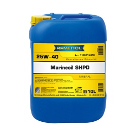 Моторное масло RAVENOL Marineoil SHPD SAE 25W-40 mineral (10л)