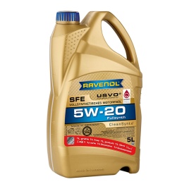 Моторное масло RAVENOL SFE SAE 5W-20 (5л) 4+1 акция