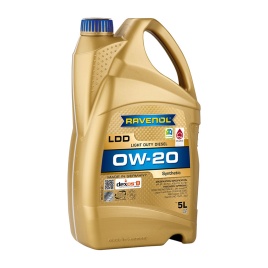 Моторное масло RAVENOL LDD Light Duty Diesel SAE 0W-20 (5л)
