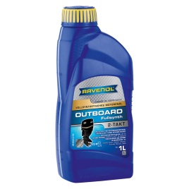 Моторное масло для 2Т лод.моторов RAVENOL Outboardoel 2T Fullsynth. (1л)