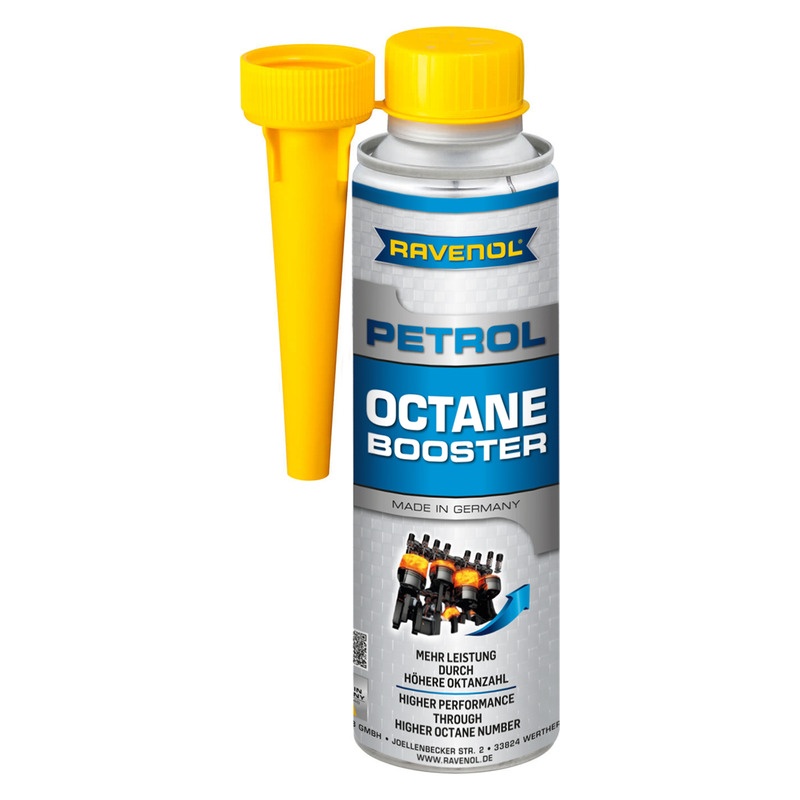 Присадка-корректор октанового числа RAVENOL Petrol Octane Booster (0,3 л) фото 1