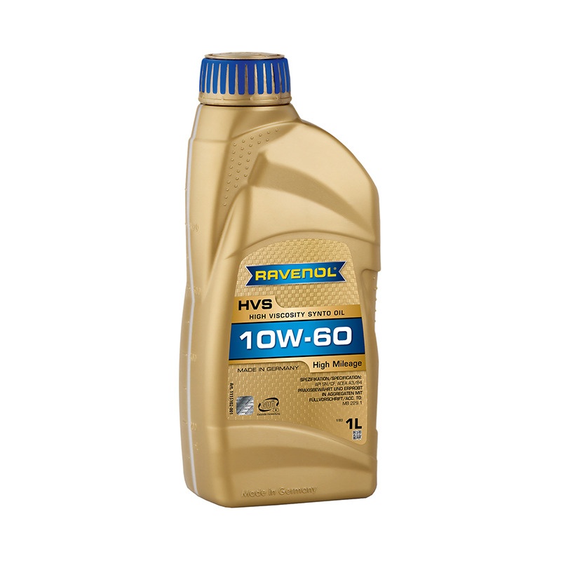 Моторное масло RAVENOL HVS High Viscosity Synto Oil SAE 10W-60 (1л) фото 1