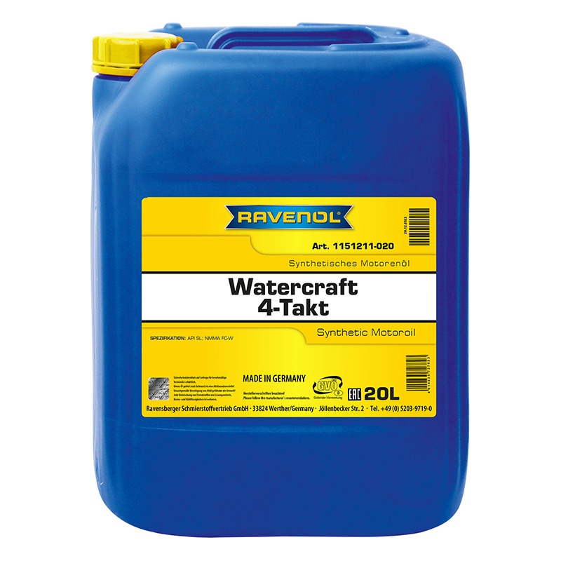 Моторное масло для 4-Такт RAVENOL WATERCRAFT 4-Takt (20л) фото 1