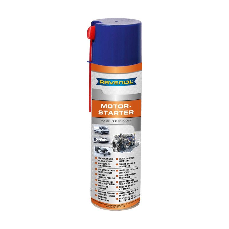 Средство Быстрый старт RAVENOL Motorstarter-Spray (0,4л) фото 1