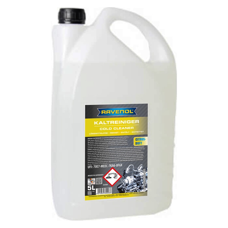 Средство для мойки с щелочью RAVENOL Kaltreiniger loesemittelfrei (5л) фото 1