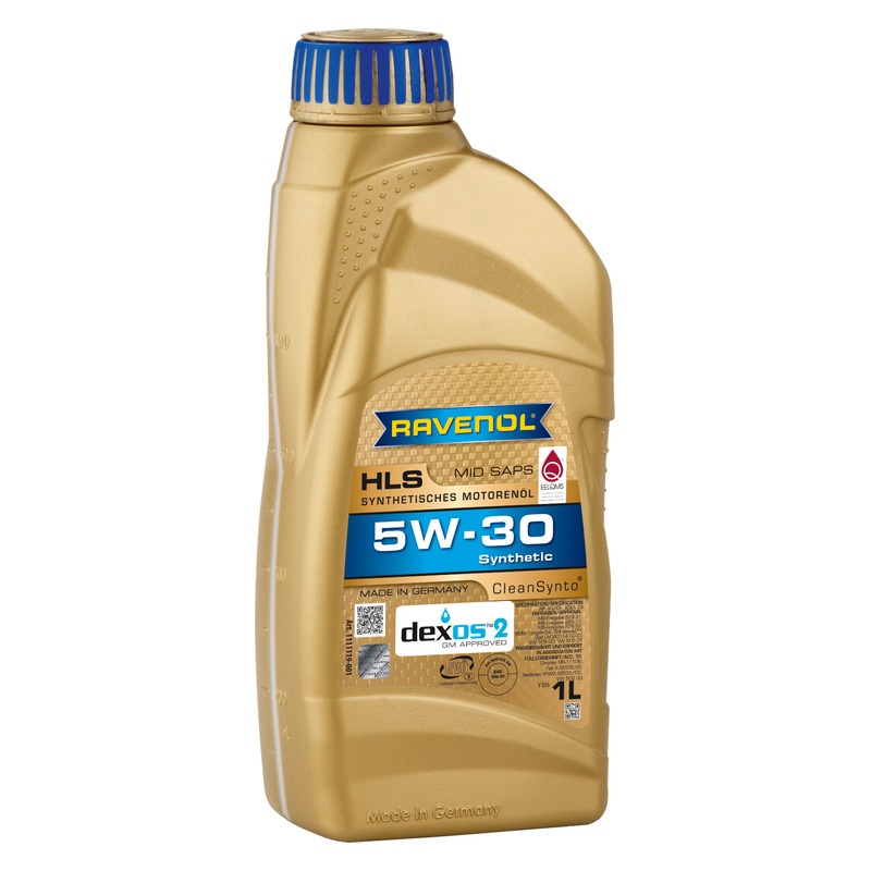 Моторное масло RAVENOL HLS SAE 5W-30 (1л) фото 1