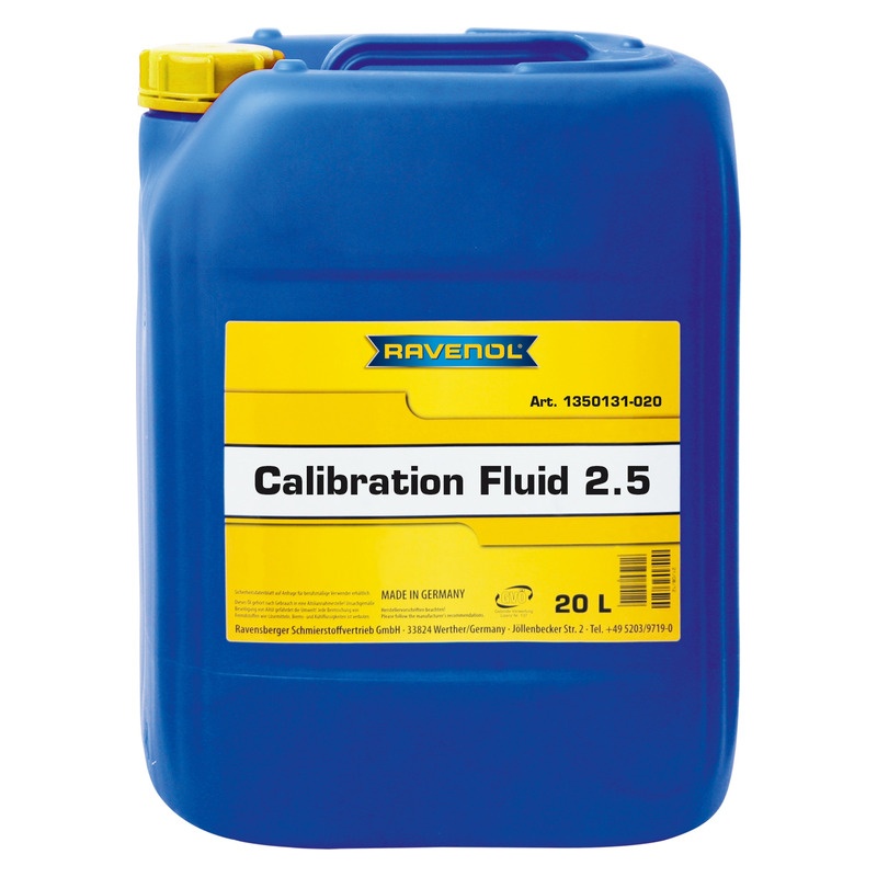 Жидкость калибровочная RAVENOL Calibration Fluid 2.5 (20л) фото 1