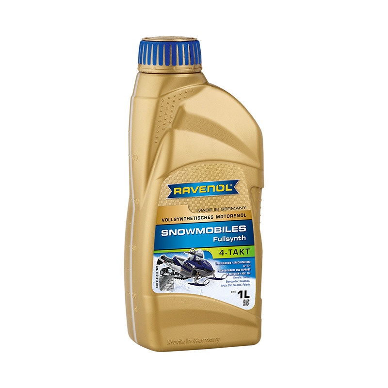 Масло для 4-Такт снегоходов RAVENOL Snowmobiles 4-Takt Fullsynth. (1л) фото 1