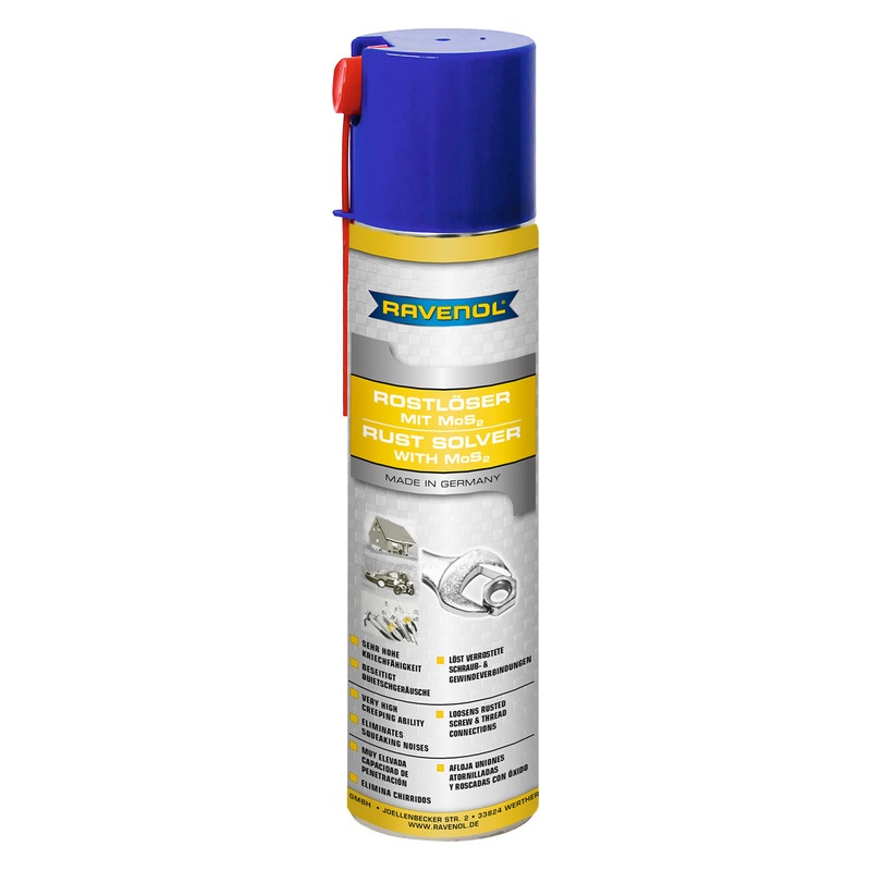 Растворитель ржавчины RAVENOL Rostloeser MOS 2 (0,4л) фото 1