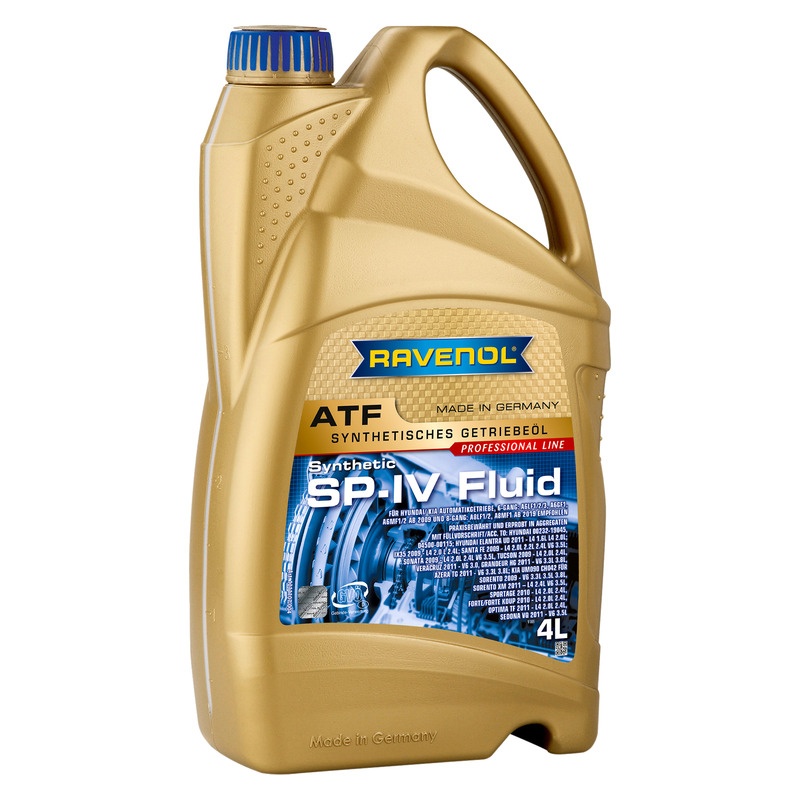 Трансмиссионное масло RAVENOL ATF SP-IV Fluid (4л) фото 1
