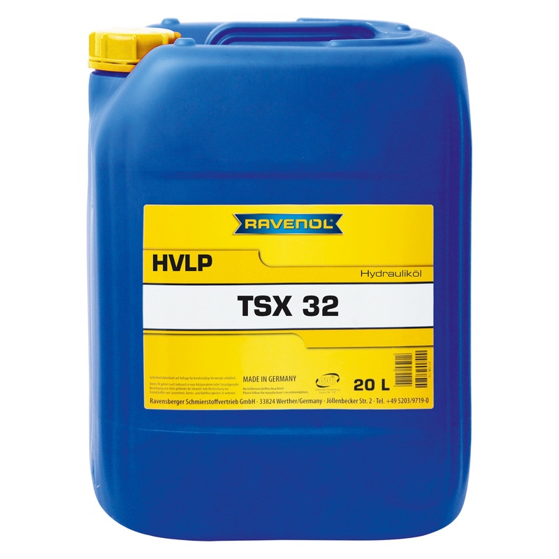Гидравлическое масло RAVENOL Hydraulikoel TSX 32 (HVLP) (20л) фото 1