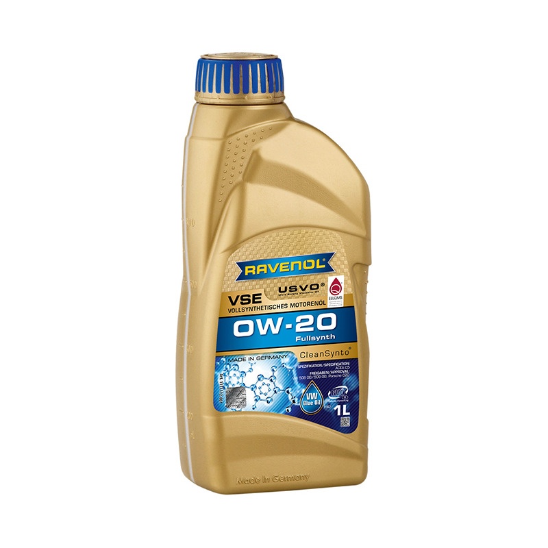 Моторное масло RAVENOL VSE SAE 0W-20 (1л) фото 1