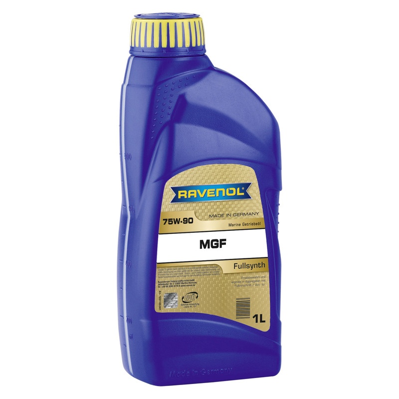 Трансмиссионное масло RAVENOL MARINE Gear Fullsynth. MGF SAE 75W-90 (1л) фото 1