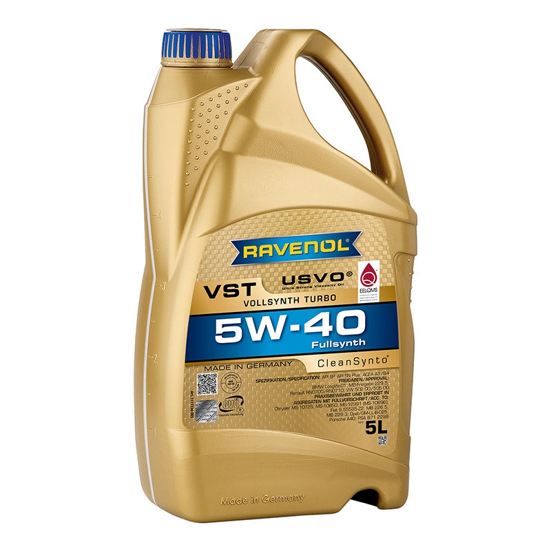 Моторное масло RAVENOL VST SAE 5W-40 (5л) фото 1