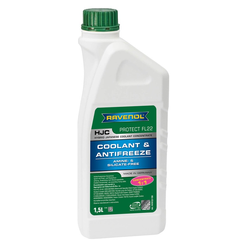 Антифриз концентрированный RAVENOL HJC Concentrate Protect FL22 (1,5л) фото 1