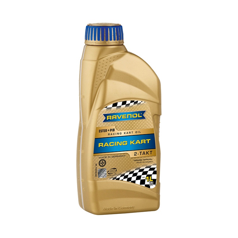 Моторное масло для 2-Такт картов RAVENOL Racing Kart 2T (1л) фото 1