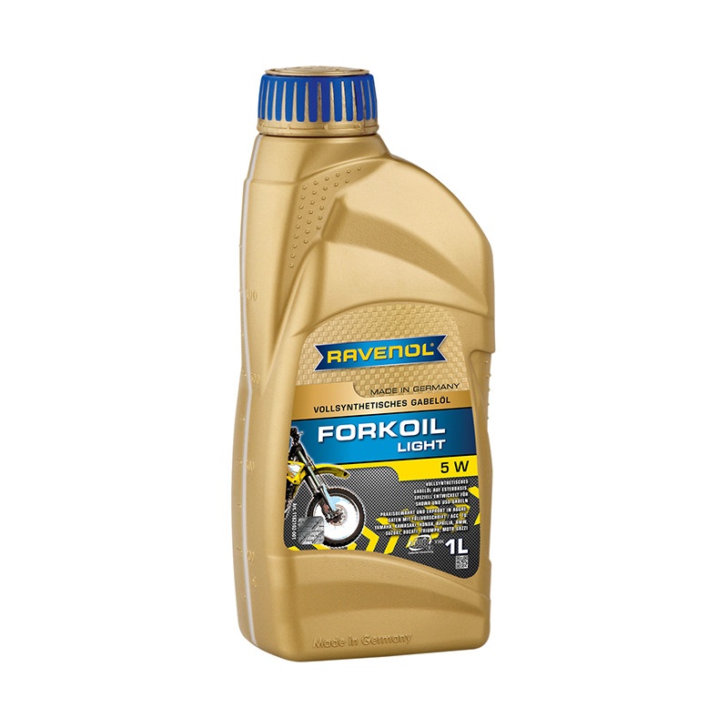 Вилочное масло RAVENOL FORKOIL Light 5W (1л) фото 1