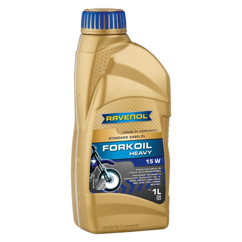 Вилочное масло RAVENOL FORKOIL Heavy 15W (1л) фото 1