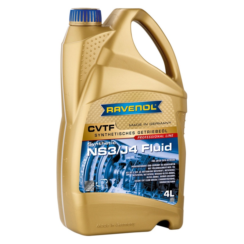 Трансмиссионное масло RAVENOL CVTF NS3/J4 Fluid (4л) фото 1