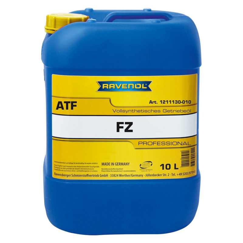 Трансмиссионное масло RAVENOL ATF FZ (10л) фото 1