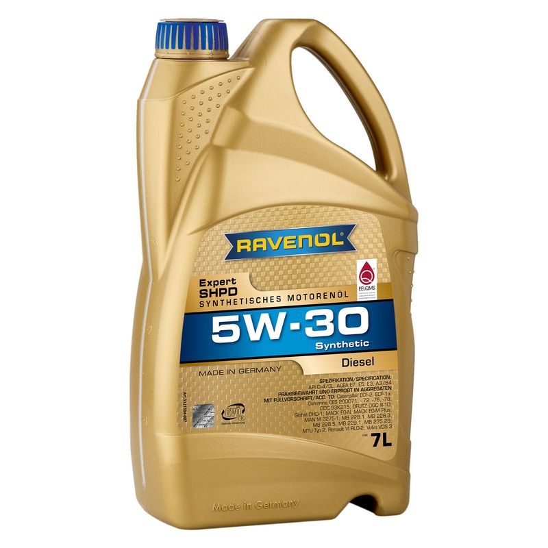 Моторное масло RAVENOL Expert SHPD SAE 5W-30 (7л) фото 1