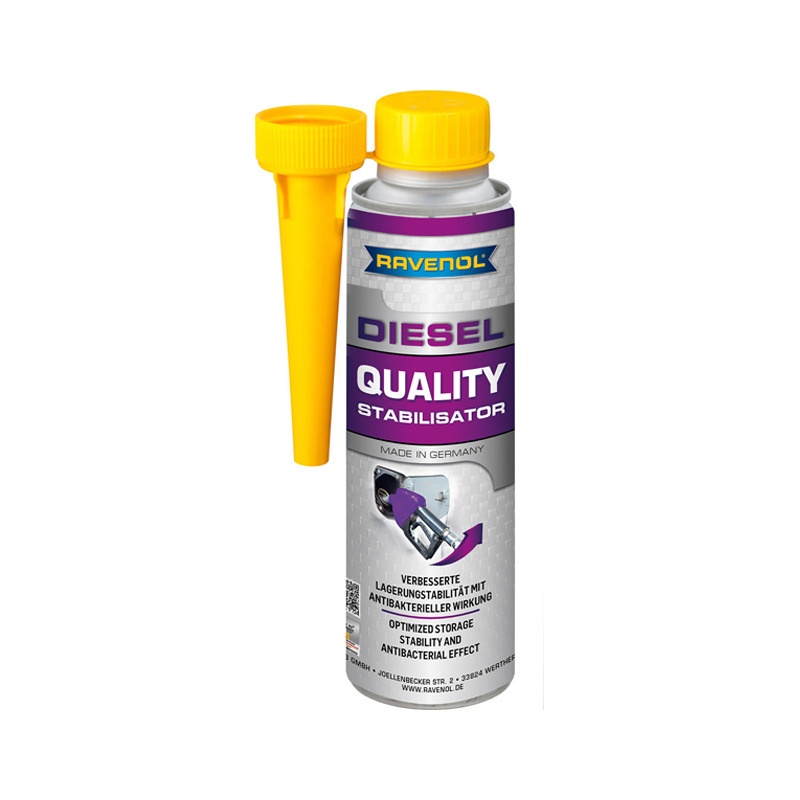 Присадка-стабилизатор дизельного топлива RAVENOL Diesel Quality Stabilisator (0,3 л) фото 1
