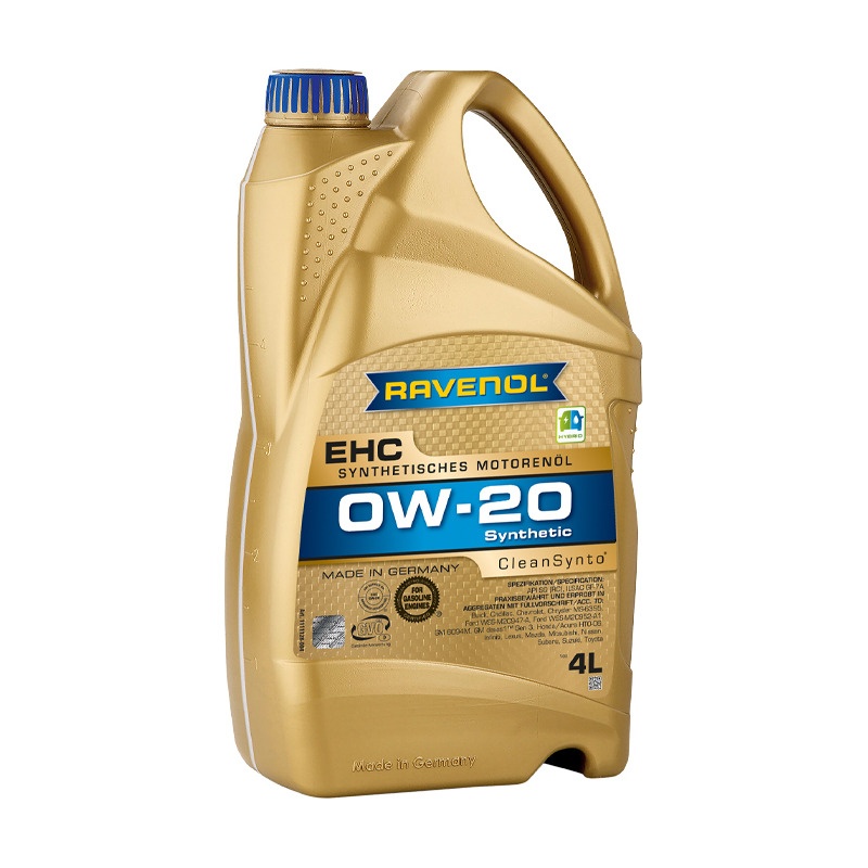 Моторное масло RAVENOL EHC SAE 0W-20 (4л) фото 1